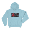 Resident Evil Requiem Leon Must Die Forever Unisex Hoodie Sky Blue