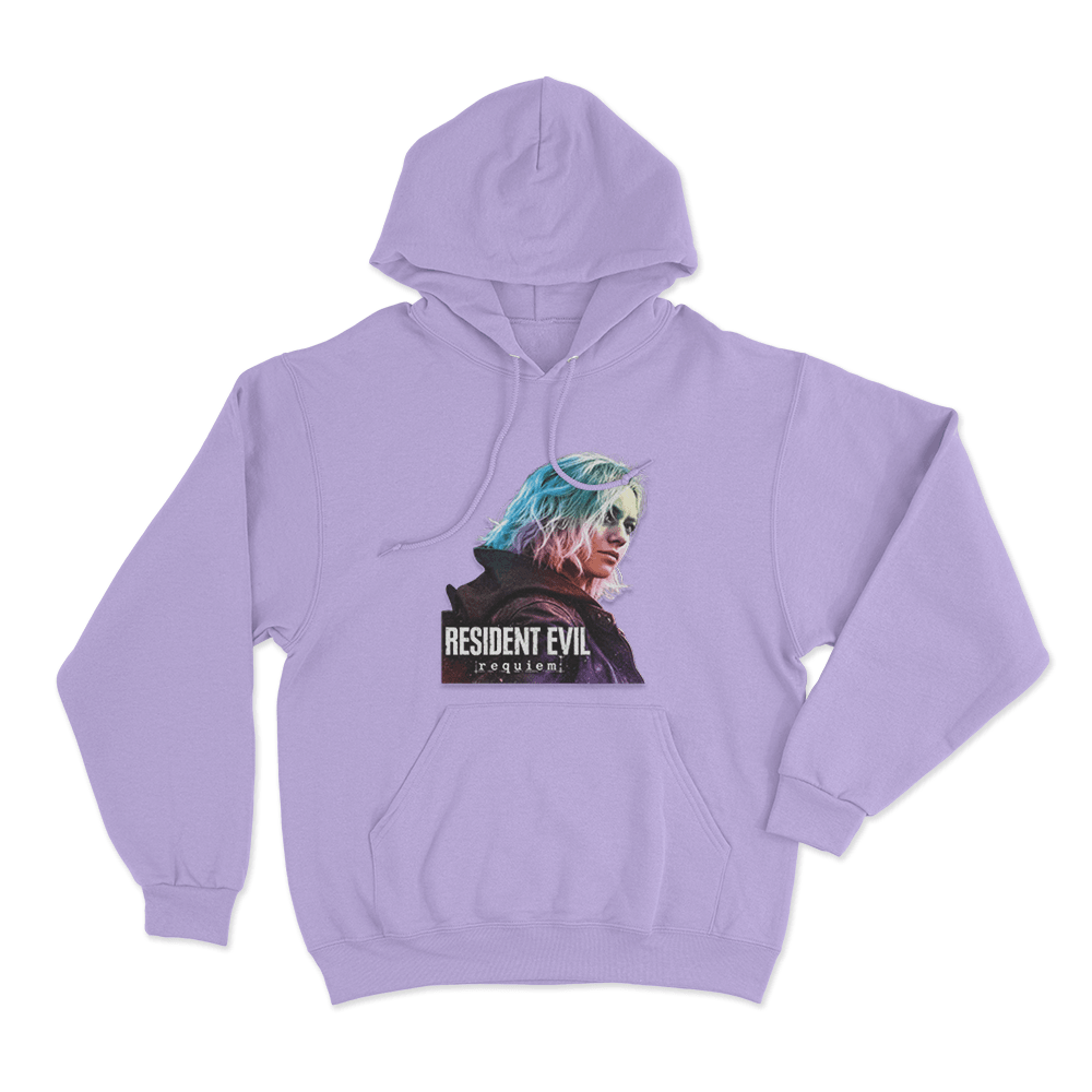 Resident Evil Requiem Unisex Hoodie Purple Resident Evil Requiem Unisex Hoodie Purple