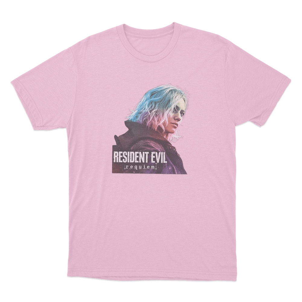 Resident Evil Requiem Unisex T Shirt Pink Resident Evil Requiem Unisex T Shirt Pink
