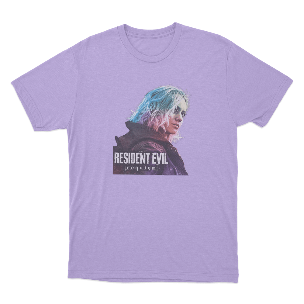 Resident Evil Requiem Unisex T Shirt Purple Resident Evil Requiem Unisex T Shirt Purple