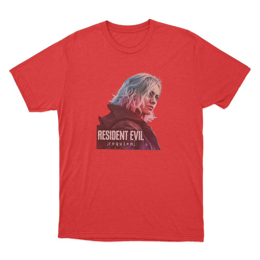 Resident Evil Requiem Unisex T Shirt Red Resident Evil Requiem Unisex T Shirt Red