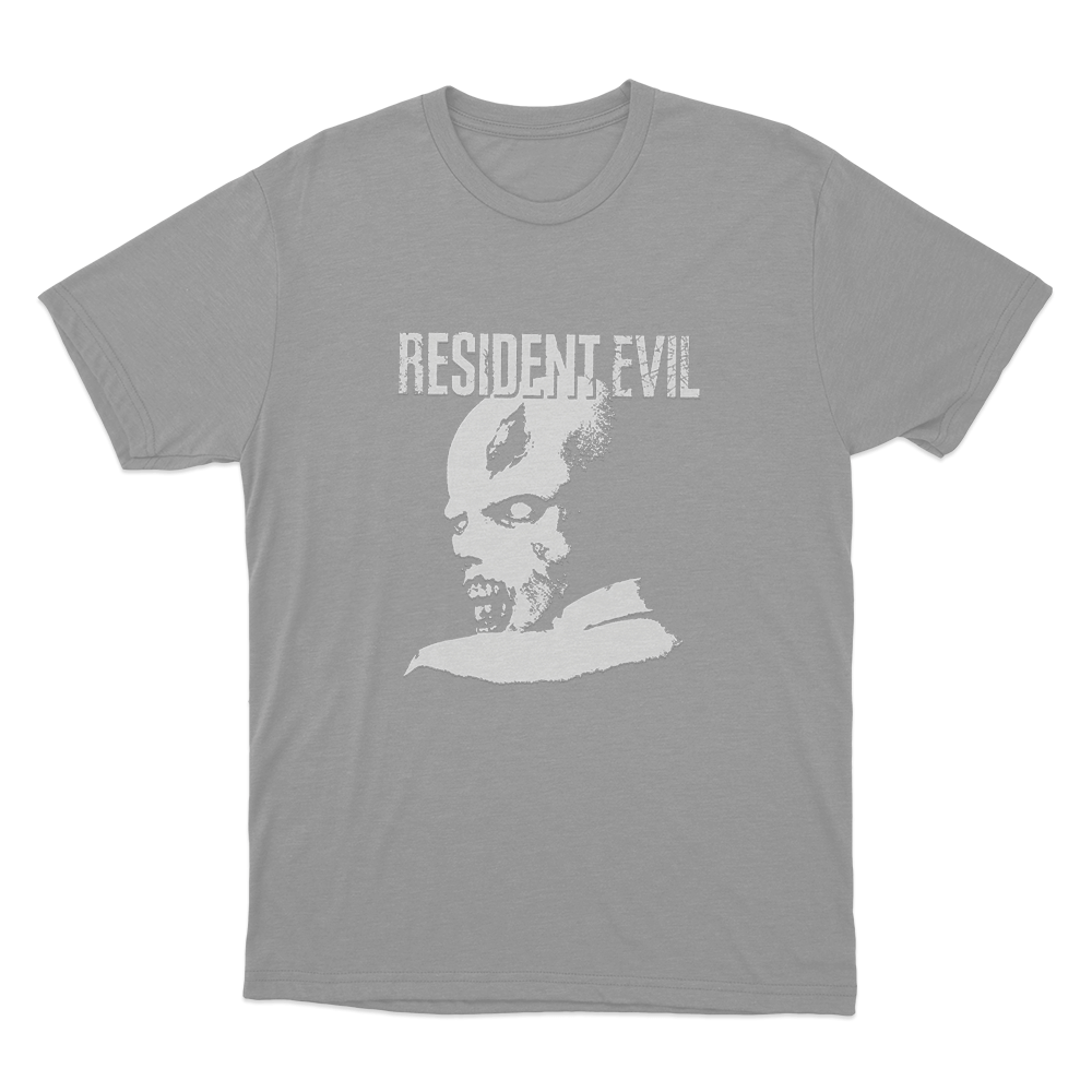 Resident Evil Silhouette Unisex T Shirt Grey Resident Evil Silhouette Unisex T Shirt Grey