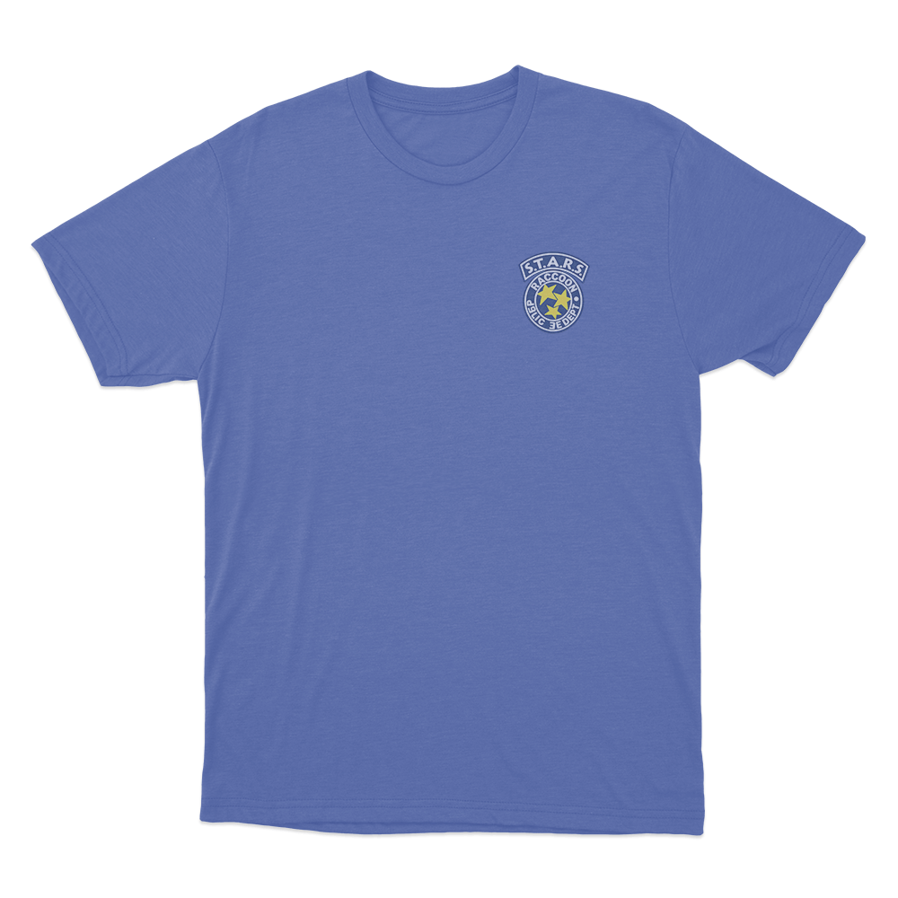 S.T.A.R.S. Raccoon Police Badge Unisex T Shirt Blue S.T.A.R.S. Raccoon Police Badge Unisex T Shirt Blue